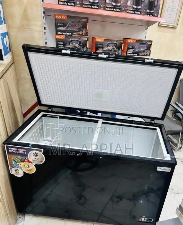 Check Out Unique Nasco 400L 1 Door Chest Freezer(NAS-475FL)Black. · Photo 1