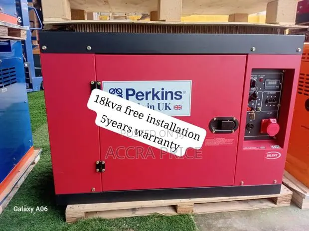 Gold Gridx Perkins 18kva Diesel Generator 18kva Diesel · Photo 1