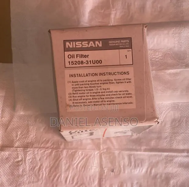Nissan Oil Filter · Photo 1