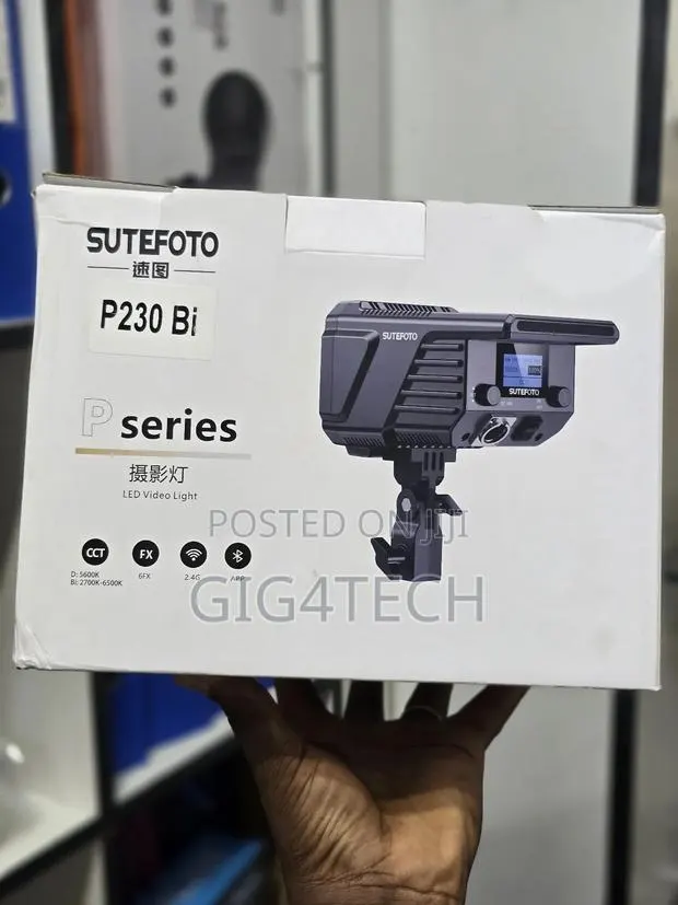 Sutefoto P230bi Bi-color 230w Video Led Light Bowens Mount · Photo 1