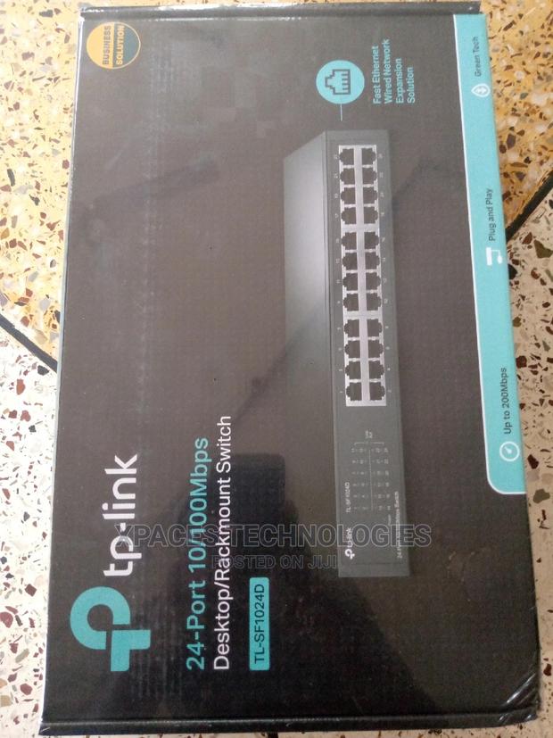 Tp-Link 24-Port Desktop/Rackmount Switch- Tl-Sf1024d · Photo 1