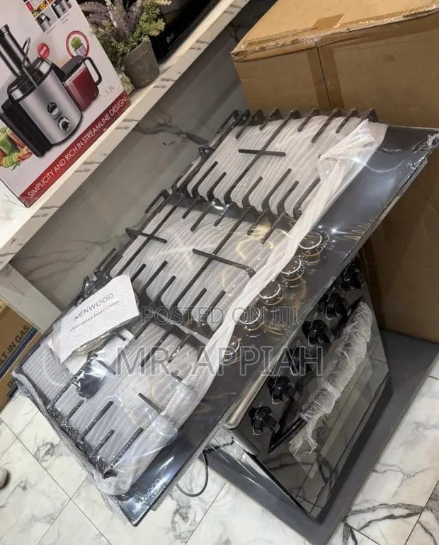 Purchase Sleek Kenwood 5 Gas Hob(Glass) · Photo 1