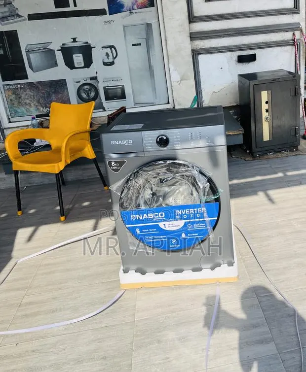 Choose Unique Nasco 8kg Fully Auto Inverter Washing Machine. · Photo 1
