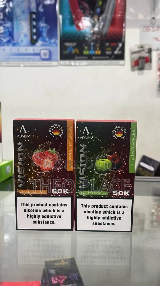 ADALYA VISION Disposable Vape – 50,000 Puffs | German Flavors | · Photo 1