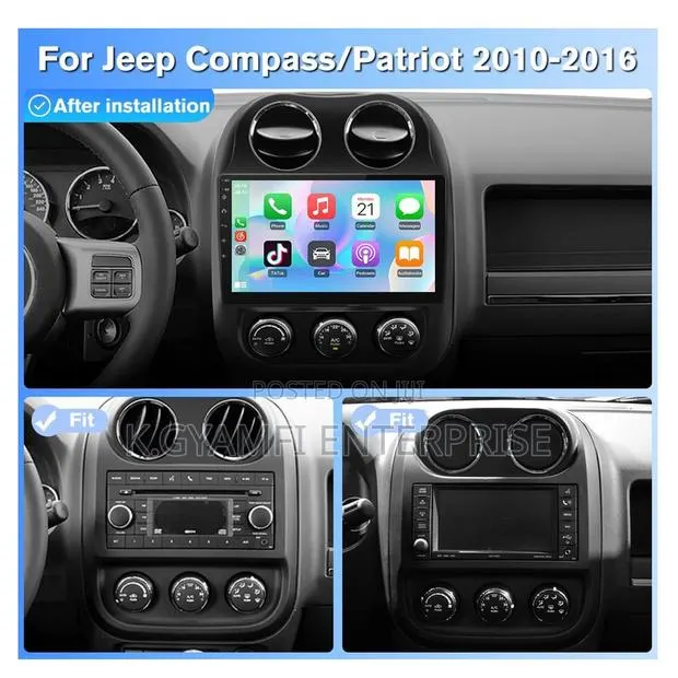 Quality Android Car Tape for Jeep Compass 2010 to 2016 · Photo 1