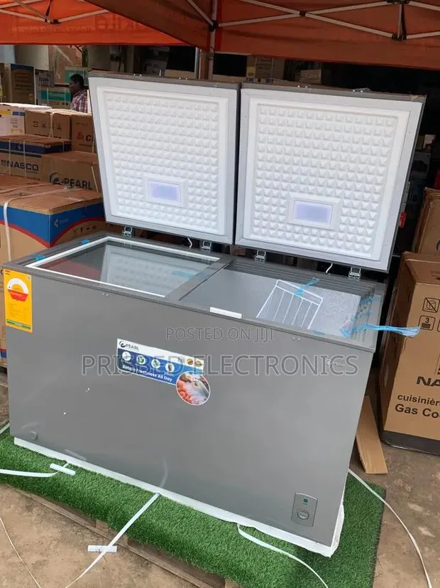 "*'Pearl Double Door Chest Freezer 350 Litres · Photo 1