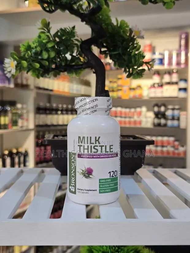 Bronson Milk Thistle 120 Capsules · Photo 1