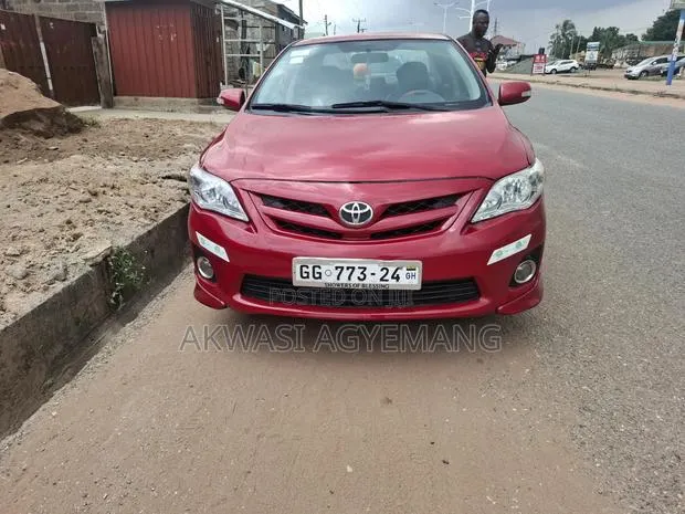 Toyota Corolla S 4dr Sedan (1.8L 4cyl 4A) 2011 Red