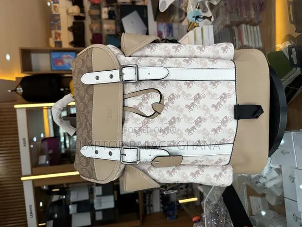 Coach 1941 Brown Off-White Hitch Backpack · Photo 1