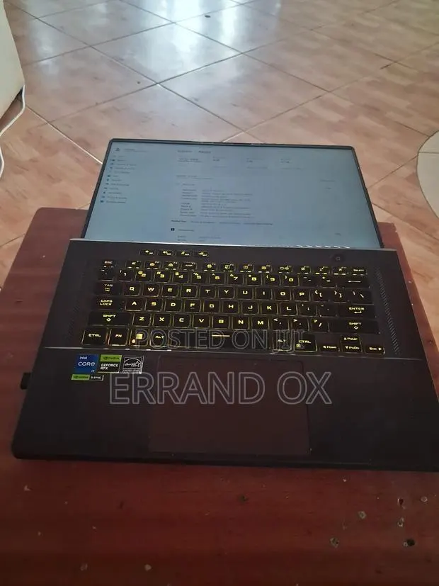 Laptop Asus ROG Zephyrus G16 16GB Nvidia HDD 500GB · Photo 1