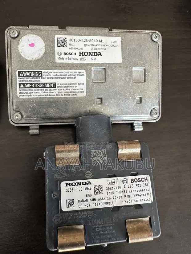 2019-25 Acura RDX Radar Sensor and Camera · Photo 1