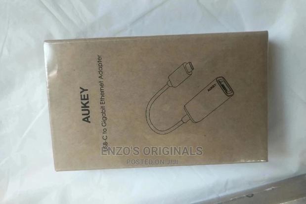 Aukey Usb-c To Gigabit Ethernet Adapter Original Rj45 · Photo 4