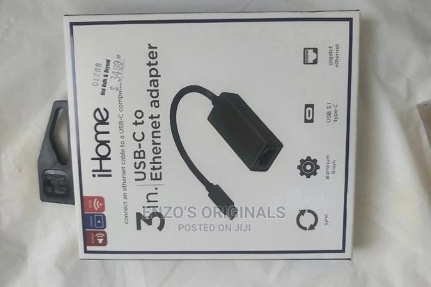 Ihome Macbook Usb-c To Gigabit Ethernet Adapter Original Rj45 New · Photo 1