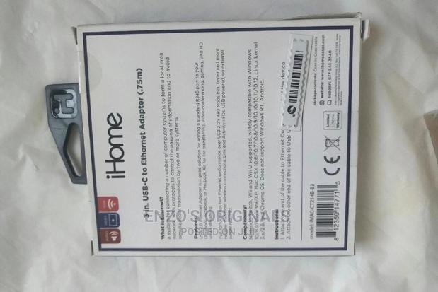 Ihome Macbook Usb-c To Gigabit Ethernet Adapter Original Rj45 New · Photo 4