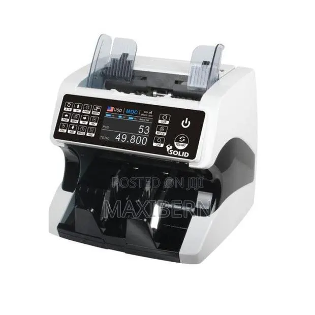 Intelligent Mixed-Value Money Counting Machine With Uv/Mg Detection · Photo 1
