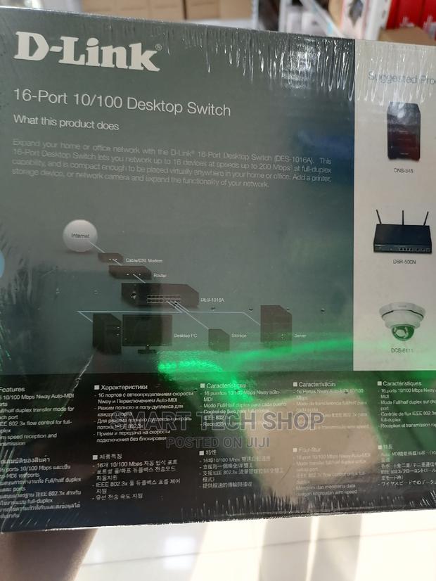 16 Port D Link Desktop Switch · Photo 3