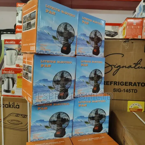 Save Energy and Money on Our New Mini Rechargeable Outdoor Fan · Photo 1