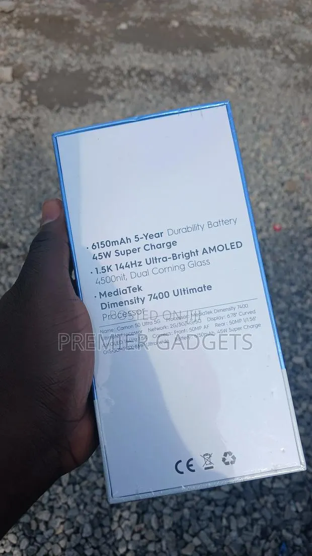 New Tecno Camon 50 Ultra 512 GB Black · Photo 1