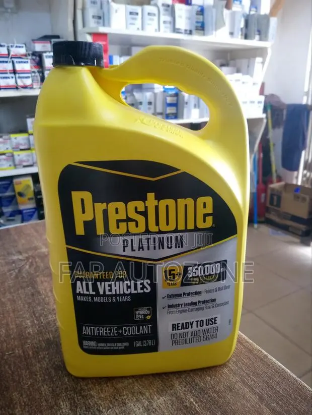 Superior Prestone Platinum Coolant Antifreeze for All Cars From USA · Photo 1