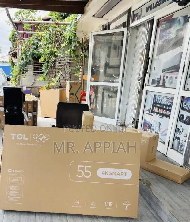Upgrade Your TV With TCL 55” Qled 4k Smart TV(Remote Control) · Photo 1