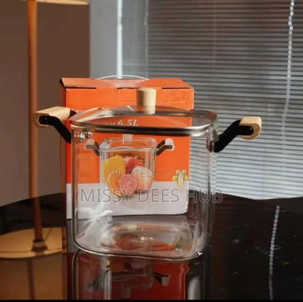 Square Glass Cooking Pot · Photo 1