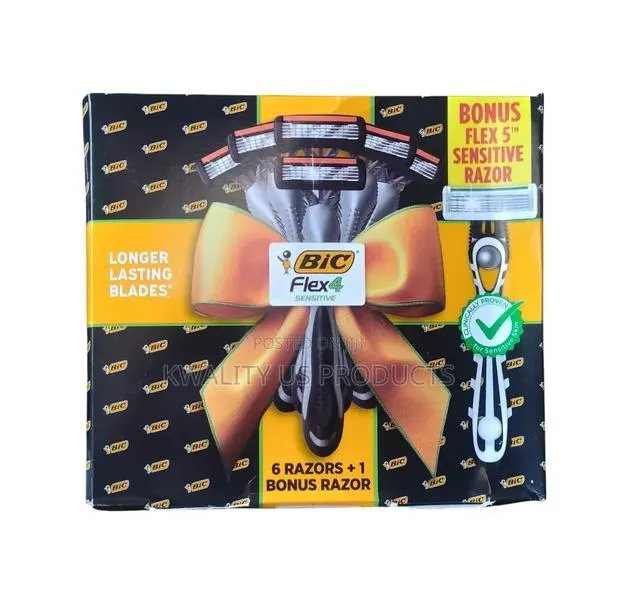 BIC Flex4 Sensitive Disposable Razors- 6+1 Pack · Photo 1