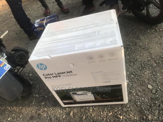 White HP - Laserjet Pro M283fdw Wireless Color All-In-One · Photo 1