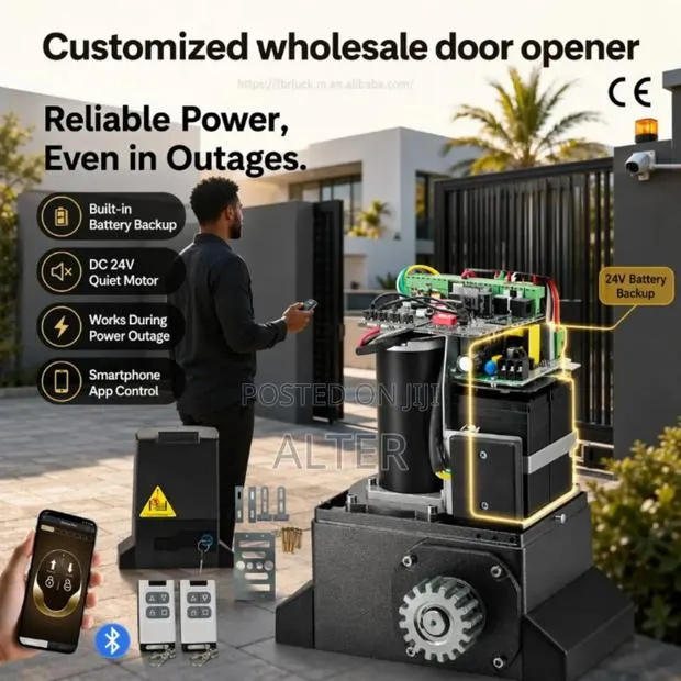 Alter Sliding Gate Motor – Open Your Gate With Just One Click · Photo 1