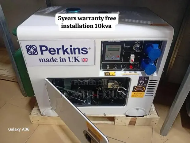 Orion Command Perkins Generator Diesel 10kva Diesel · Photo 1