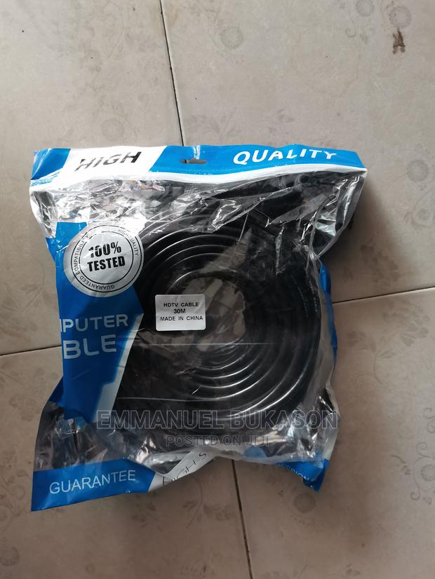 30m Black Hdmi Cable · Photo 1