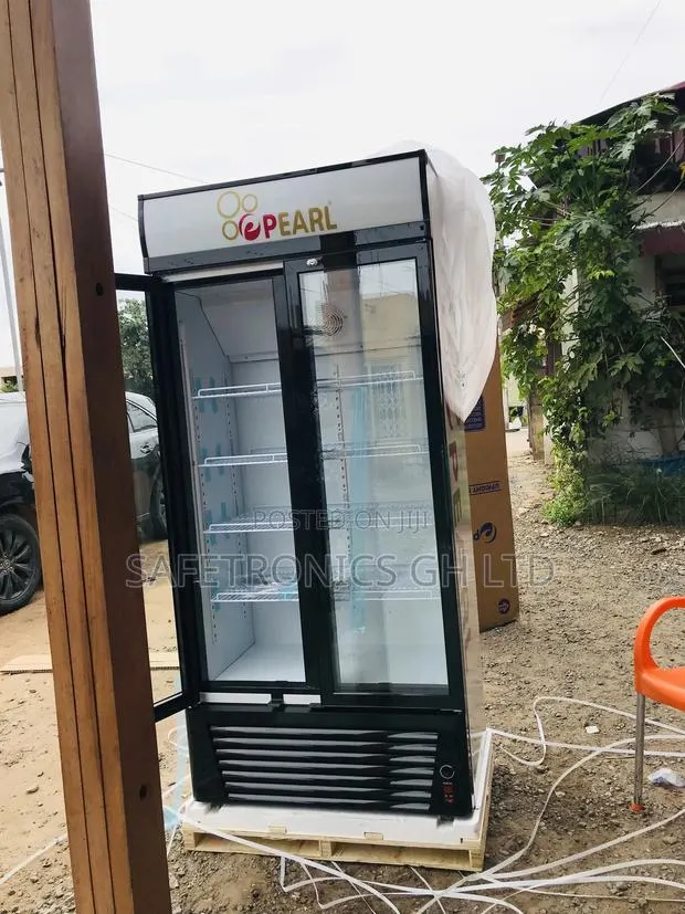 Pearl PVC-622 Glass Door Display Doubledoor Fridge · Photo 1