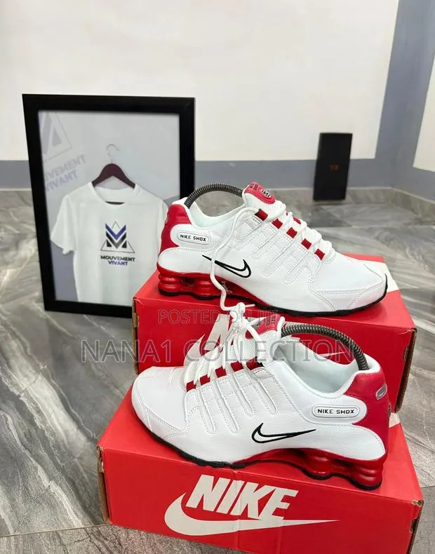 Nike Shox “Red,White” Sneakers · Photo 1