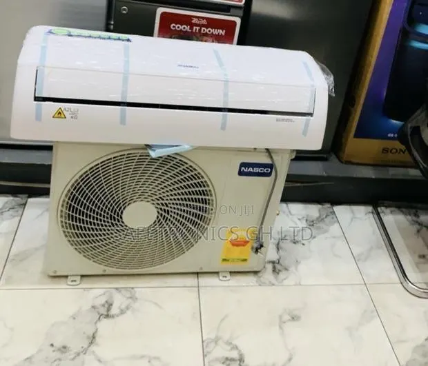 Top Notch White Nasco 2.5hp Split Ac R410 Gas [Nas -K24blanc-R410] · Photo 1