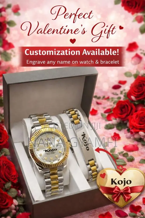 Make It Personal – Engraved Watch Valentine Package for Him/Her · Photo 1