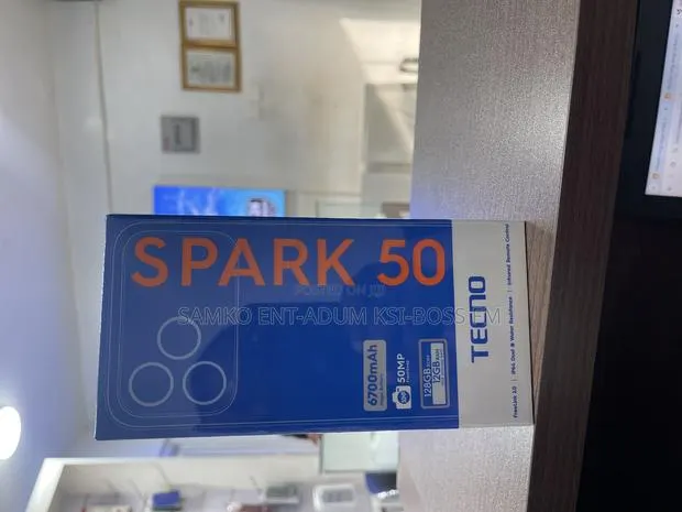 New Tecno Spark 50 128 GB Black · Photo 1