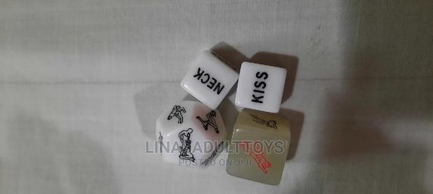 4pcs Acrylic Playing Sex Dice · Photo 5