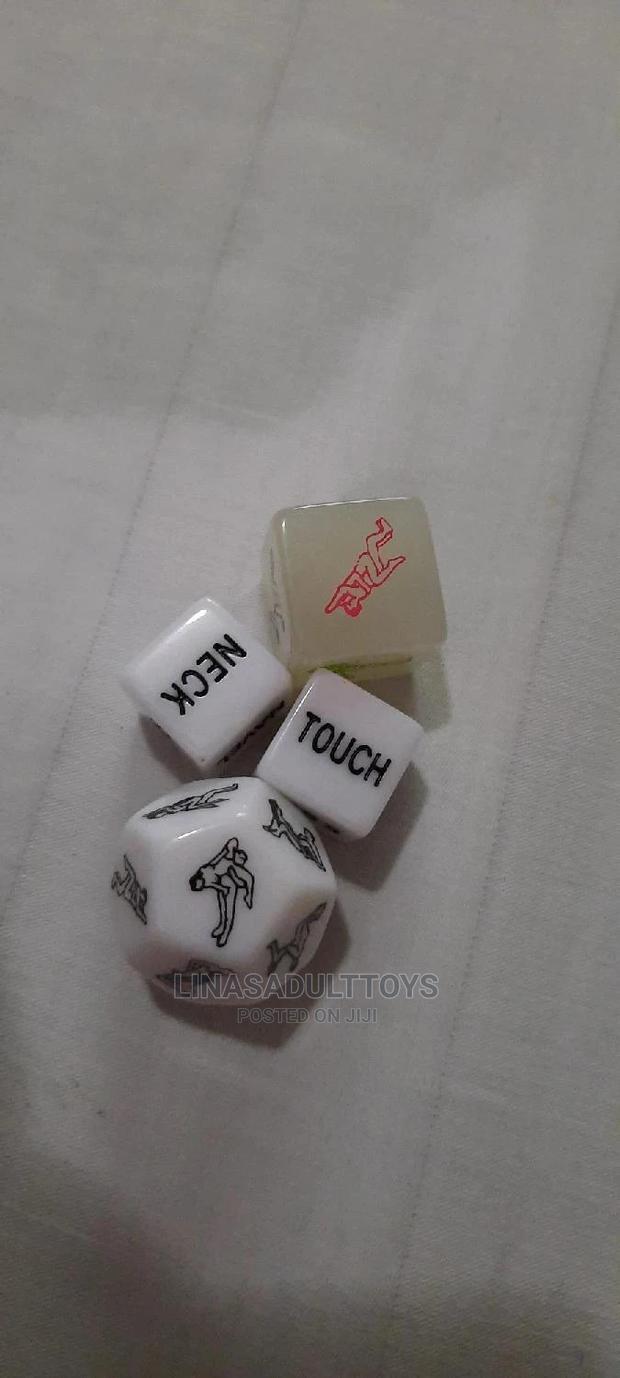 4pcs Acrylic Playing Sex Dice