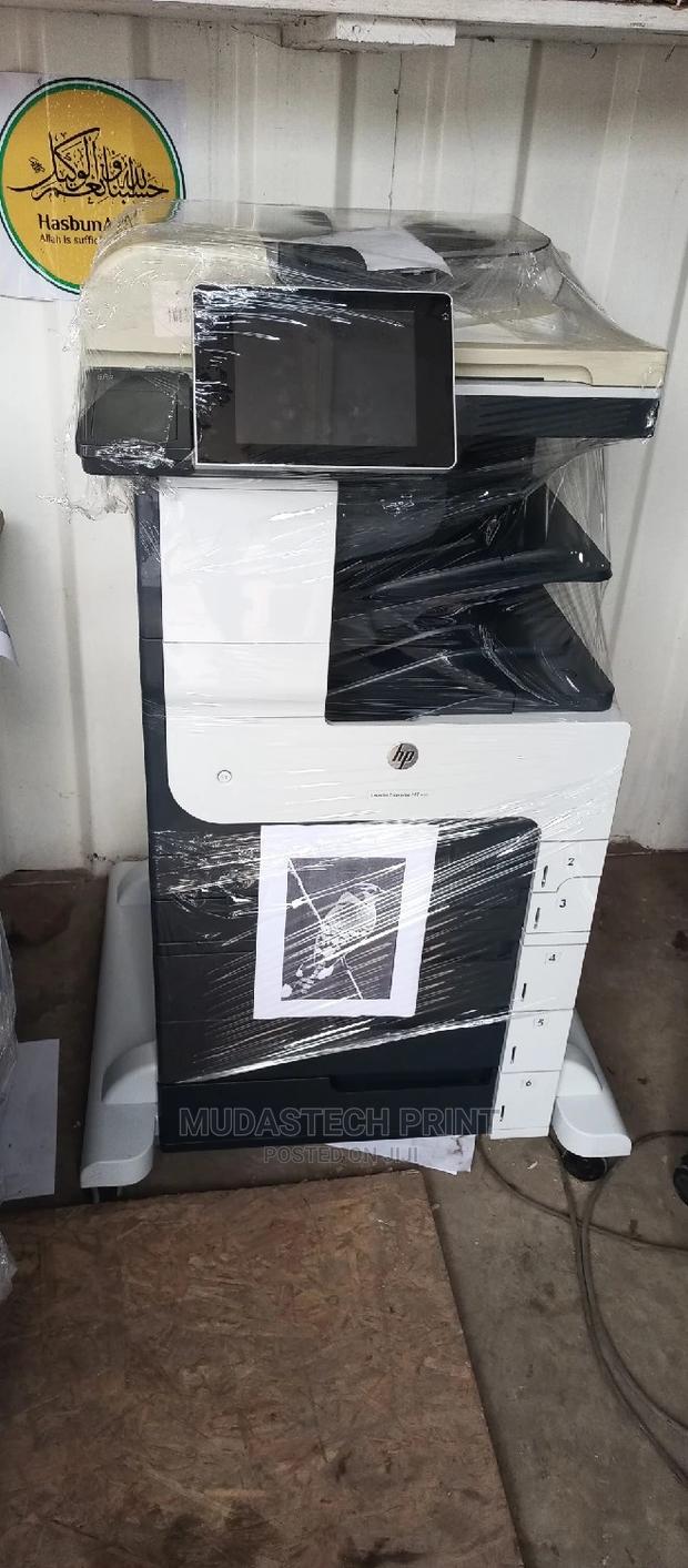 Hp M725 A3 Wireless Black and White Photocopy, It Can Staple · Photo 4