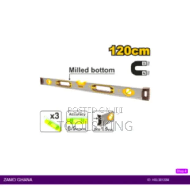 Spirit Level With Powerful - Hsl38120m · Photo 1