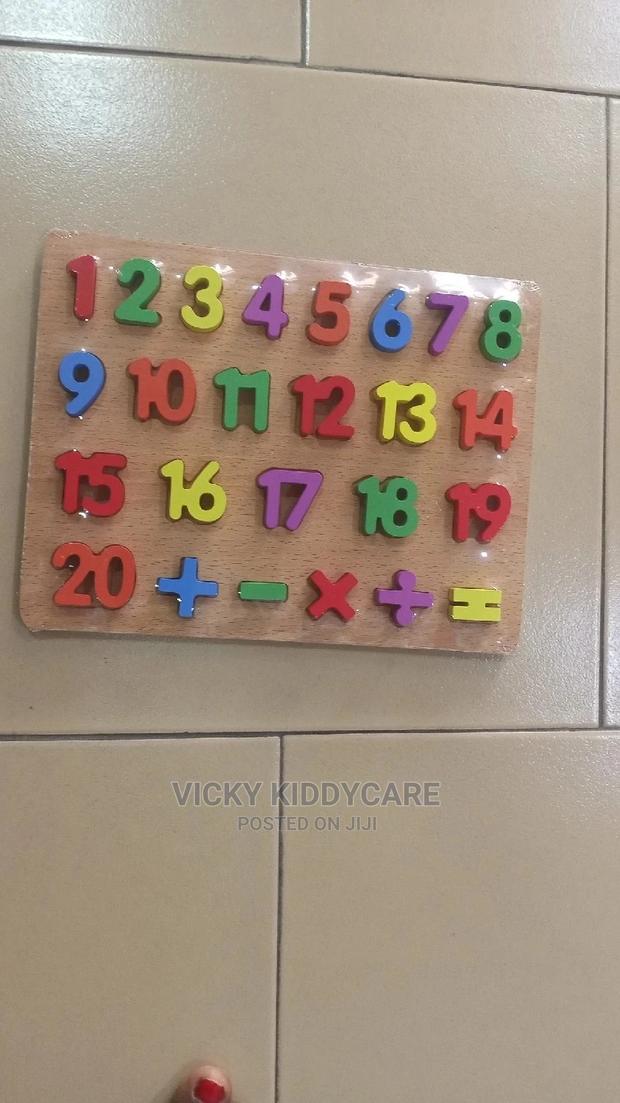 Kids Alphabets and Numerals Board. · Photo 1