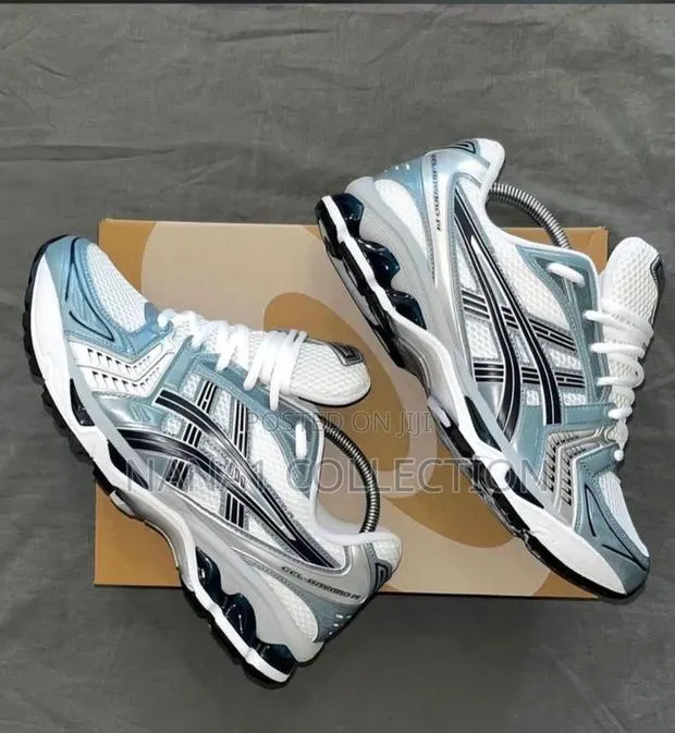 Asics Gel-kayano 14 “White/Fjord Grey” · Photo 1