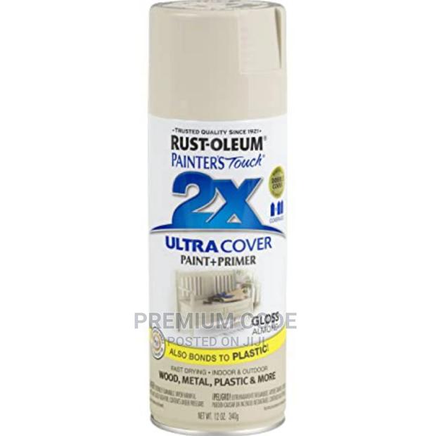 Spray Paint, Gloss Almond, 2X Ultra Cover, Rust-Oleum · Photo 2