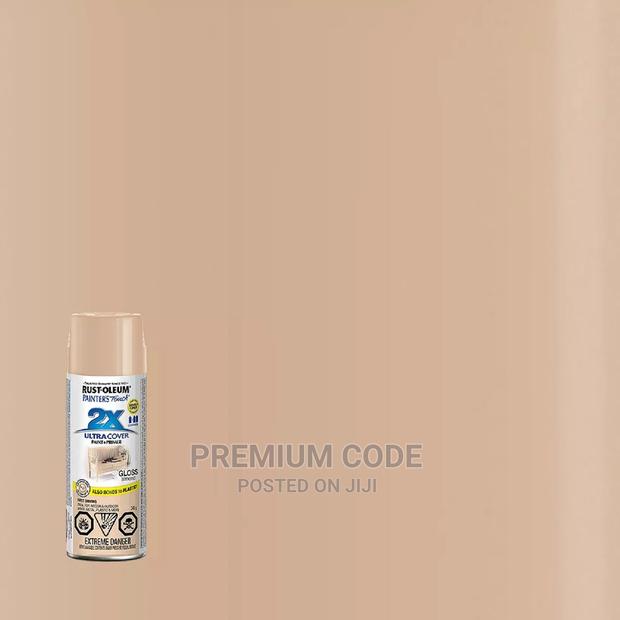 Spray Paint, Gloss Almond, 2X Ultra Cover, Rust-Oleum · Photo 1
