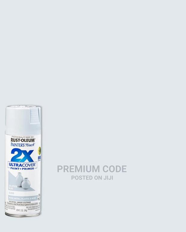 Spray Paint, Gloss Solstice Blue, 2X Ultra Cover Rust-Oleum · Photo 1