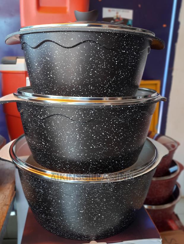 Big Sizes Nonstick Granite Cookware · Photo 1