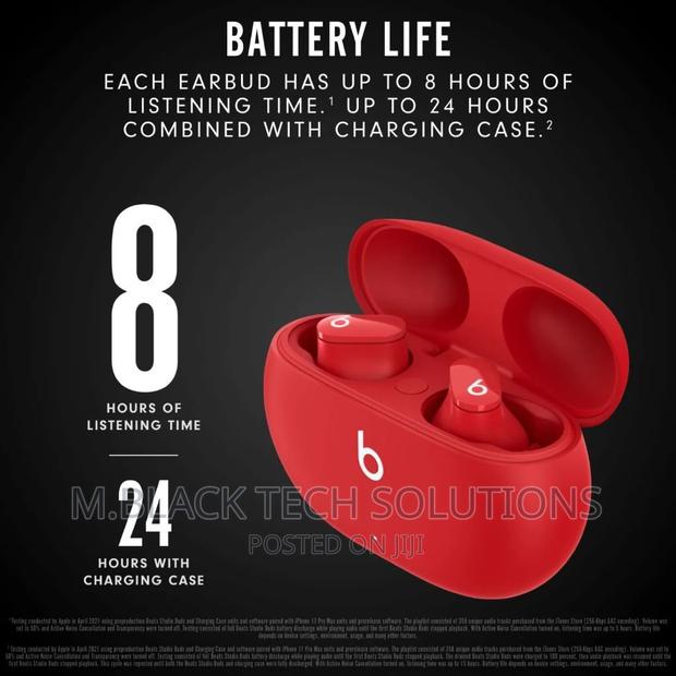 Beats Studio Buds Noise Cancelling Bluetooth Earbuds · Photo 4