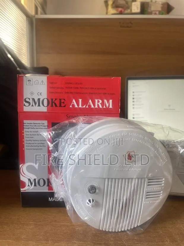 Battery-Operated Smoke Alarm · Photo 1