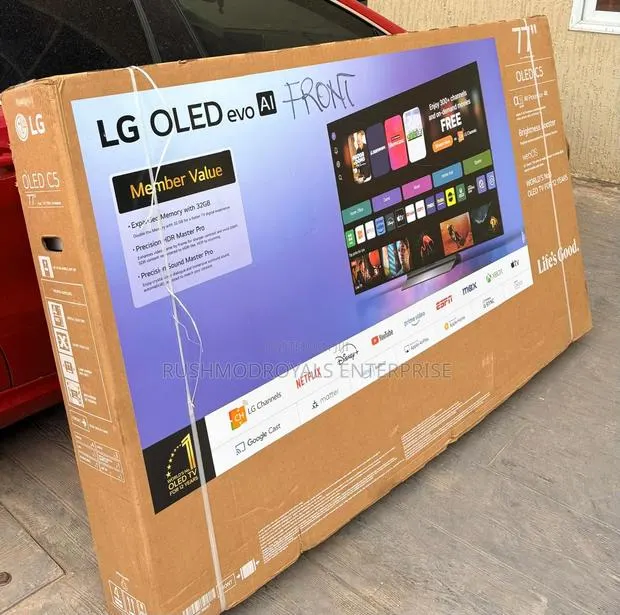 Experience Epic Scale: 77" LG OLED Evo AI With Self-Lit Pixels · Photo 1