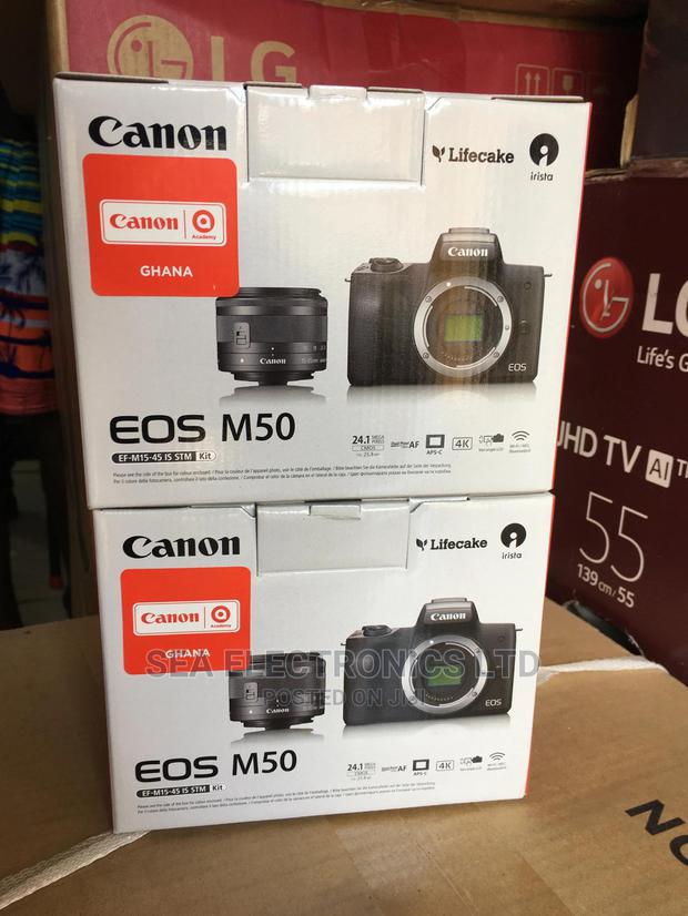 Canon EOS M50 Mirrorless Digital Camera With 15-45mm Lens · Photo 1