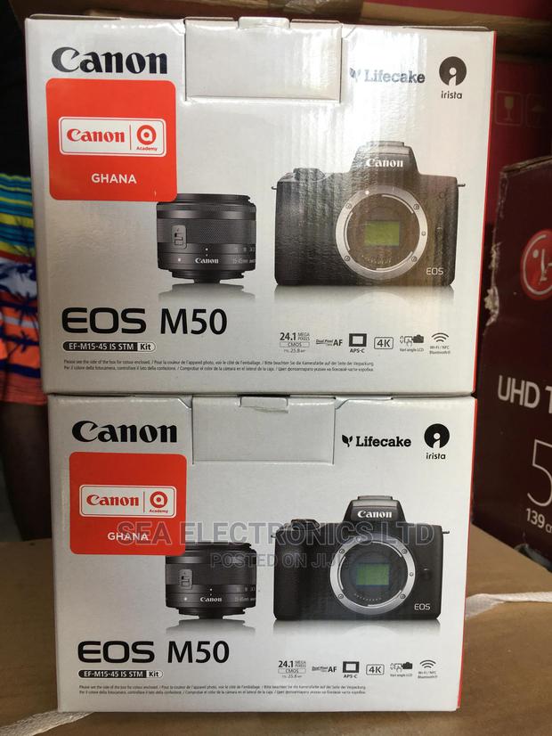 Canon EOS M50 Mirrorless Digital Camera With 15-45mm Lens (B · Photo 1